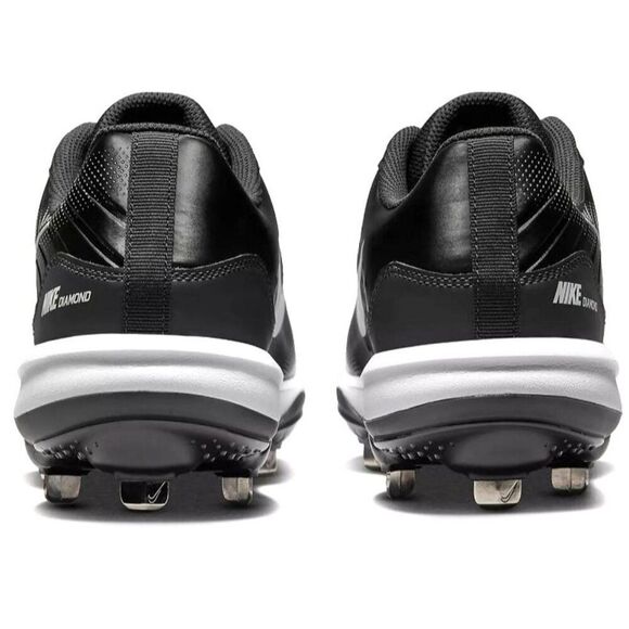Nike Men\'s Size 13 Alpha Huarache Varsity 4 Low Metal Baseball‎ Cleats